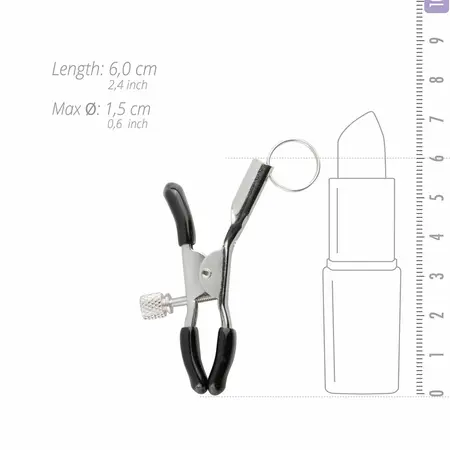 EasyToys Adjustable Metal Clamps sa prstenom za pričvršćivanje - Precizna kontrola