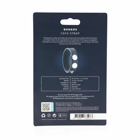 Boners Podesivi Silikonski Strap S/M Fleksibilni Intimni Pojas