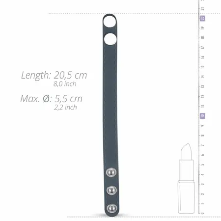 Boners Podesivi Silikonski Strap S/M Fleksibilni Intimni Pojas