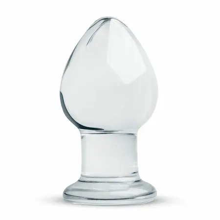 Glas Intimate Plug model br. 26, providno staklo, srednja veličina