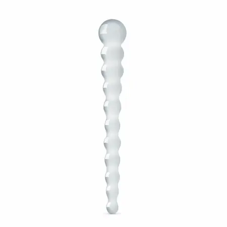Glas No. 20 Beaded Glass Intimate Model, Clear, 18 cm