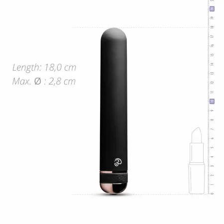 Supreme Vibe Classic Black intimni uredjaj sa 10 vibracionih modova
