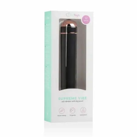 Supreme Vibe Classic Black intimni uredjaj sa 10 vibracionih modova