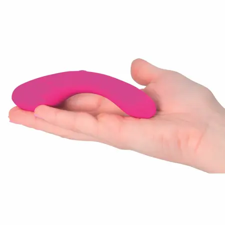 Swan Mini Swan Wand kompaktni masažer sa dva motora, punjiv, roze