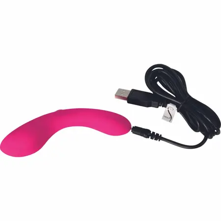 Swan Mini Swan Wand kompaktni masažer sa dva motora, punjiv, roze