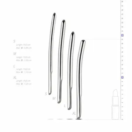 Sinner Gear Stainless Steel Single Ended Rod Set 4 pcs 9-12 mm