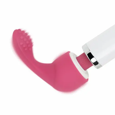 MyMagicWand ružičasti silikonski anatomski nastavak za wand masažer