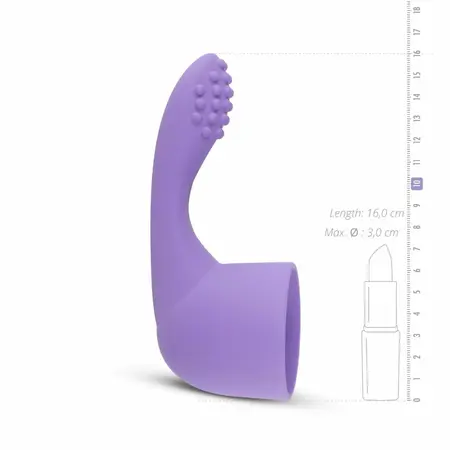MyMagicWand silikonski dodatak za G-tačku ljubičasta - fleksibilni nastavak