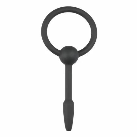 Mister B Silicone Urethral Plug sa prstenom za povlačenje - Mali, fleksibilan model