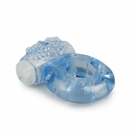 EasyToys Vibrirajući intimni prsten sa tačkastim stimulatorom, rastezljiv, providan
