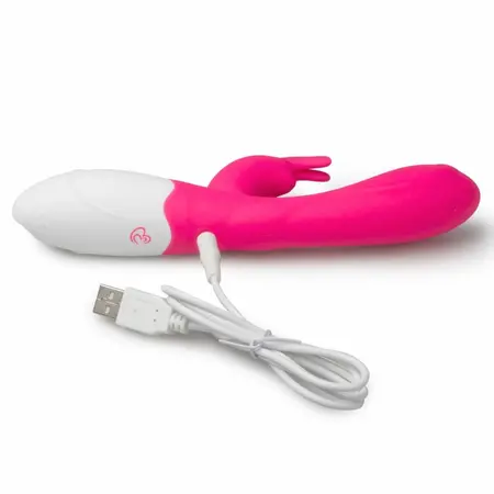 EasyToys Ascella Dual-Motor Silicone Intimate Machine Pink USB punjiva
