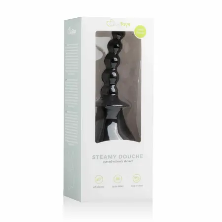 Steamy intimni higijenski sistem silikonski uređaj za čišćenje crni 225ml