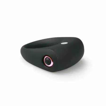 Vivid silikonski intimni prsten sa uklonjivim bullet vibratorom, crna