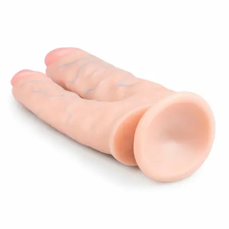EasyToys dvostruki model 25 cm fleksibilni silikonski intimni uređaj