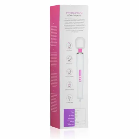 MyMagicWand Pink - Snažan višebrzinski električni masažer, 6 režima