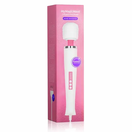 MyMagicWand Pink - Snažan višebrzinski električni masažer, 6 režima
