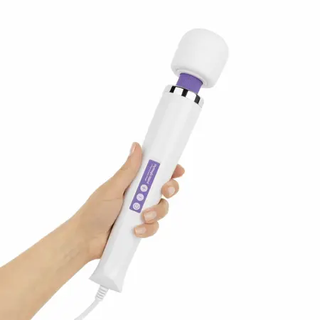 MyMagicWand Purple - Snažan uređaj za masažu sa 6 režima, EU utikač