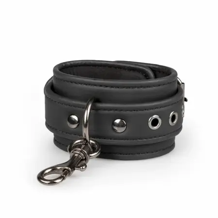 EasyToys Bondage set - Podesivi komplet ogrlice i lisica od veštačke kože