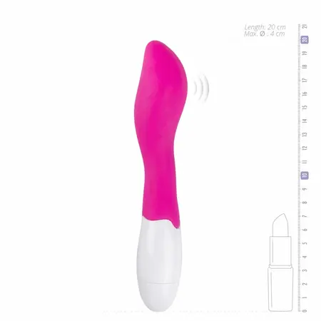 EasyToys Blossom Pink - Fleksibilni silikonski intimni uređaj sa 10 načina rada