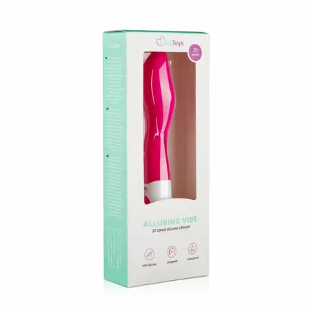 EasyToys Blossom Pink - Fleksibilni silikonski intimni uređaj sa 10 načina rada
