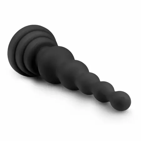 Kiotos konusni silikonski model sa teksturom perli crni 16,5 cm