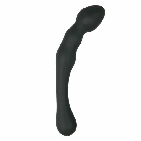 EasyToys Anal Explorer silikonski crni fleksibilni probnik 16 cm