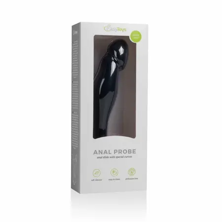 EasyToys analni silikonski model za stimulaciju prostate sa ergonomskim hvatom