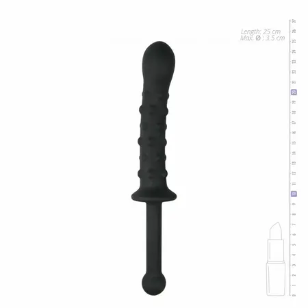 EasyToys The Handler crni dualni intimni mašina, 27 cm
