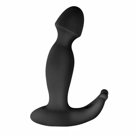 Satisfyer Pounding Pete intimni silikonski vibrirajući sistem crni