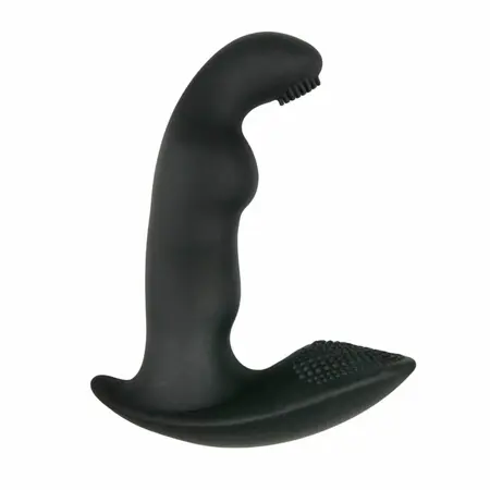 TOYJOY Dynamic Duke rebrasti silikonski intimni masažer crni