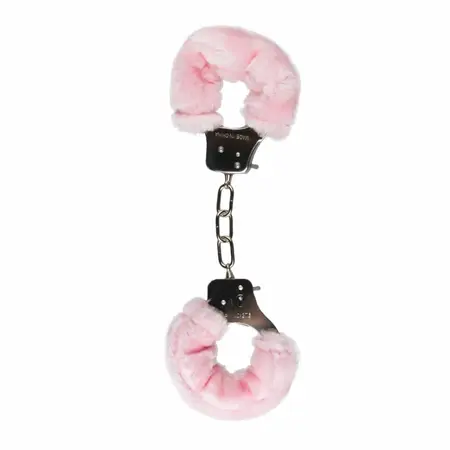 EasyToys plišane lisice roze - mekani podesivi sistem vezivanja