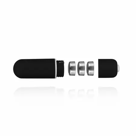 Shots 10-Speed Mini Intimate Machine Black - Compact Vibrating Model
