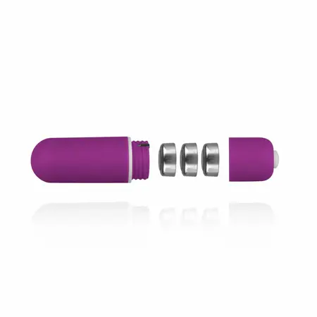 EasyToys 10-Speed Compact Stimulation Device - Purple, Mini Size