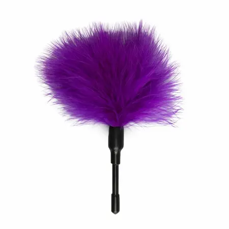Ouch! Small Feather Tickler Purple - Compact Sensory Accessory