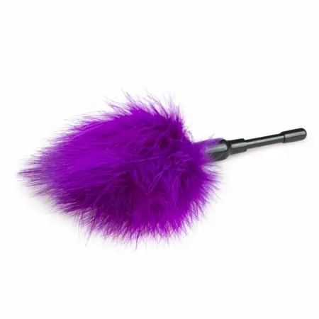 Ouch! Small Feather Tickler Purple - Compact Sensory Accessory