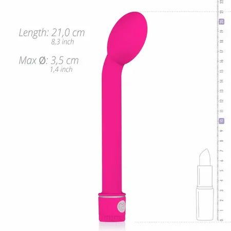 Teazers G-Spot intimni uređaj roze - vodootporni precizni model