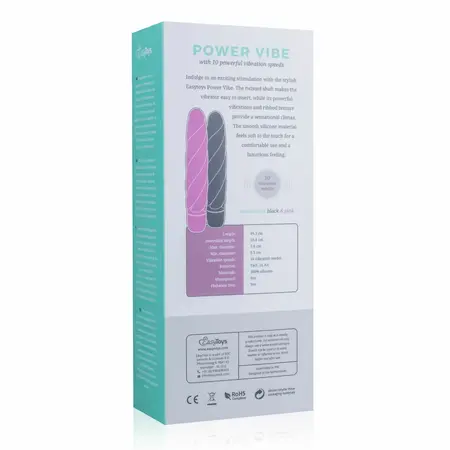 Dream Toys crni baršunasti silikonski masažer sa rebrastom površinom 19 cm