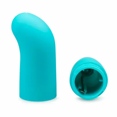 EasyToys mini zakrivljeni intimni masažer tirkizni vodootporni