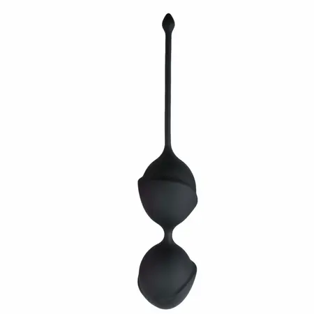 EasyToys Crne Kegel Duo Loptice za Trening - Anatomski Silikonski Sistem