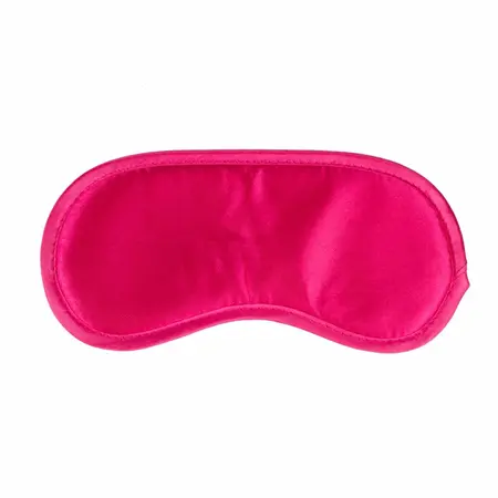 Ouch! Pink Satenska Maska za Oči - Mekana Udobna Traka za Podešavanje