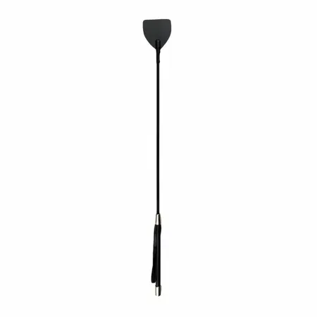 Ouch! Crni Kožni Impact Alat sa Dekorativnim Metalnim Kapama, 45 cm
