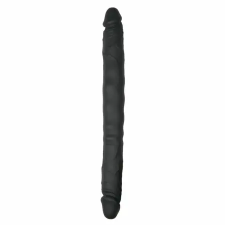 EasyToys Fleksibilni Silikonski Dvostrani Intimni Uređaj 44 cm Crni