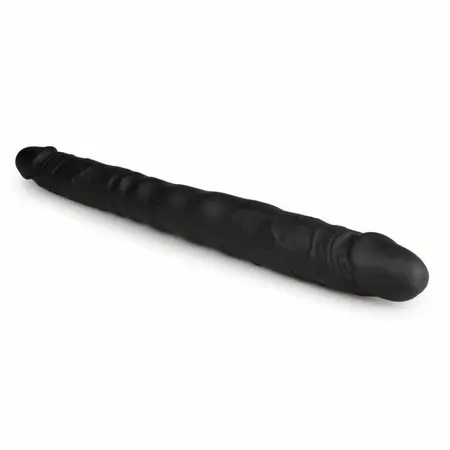 EasyToys Fleksibilni Silikonski Dvostrani Intimni Uređaj 44 cm Crni