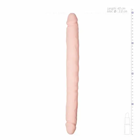SilexD Model S Dvostrani Fleksibilni Silikonski Intimni Uređaj 40cm Crni