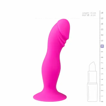 Silexd Silikonski Model sa Usisnom Podlogom Roze 18 cm