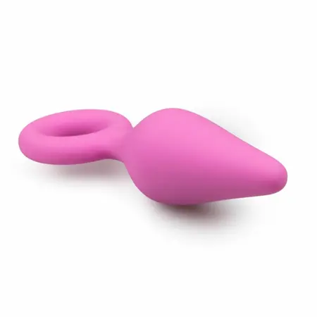 EasyToys Šiljasti Silikonski Čep Suženi Model, Crni, Veličina S