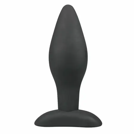 Sinner Gear Veliki Silikonski Čep Crni - Siguran Analni Model sa Širokom Podlogom