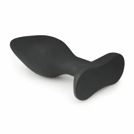 EasyToys Silikonski Analni Čep Srednji Crni - Fleksibilan Ergonomski Model