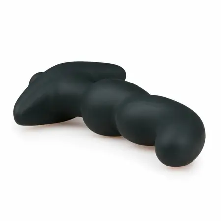 EasyToys Silikonski Prostate Masažer Crni Ergonomski Dizajn