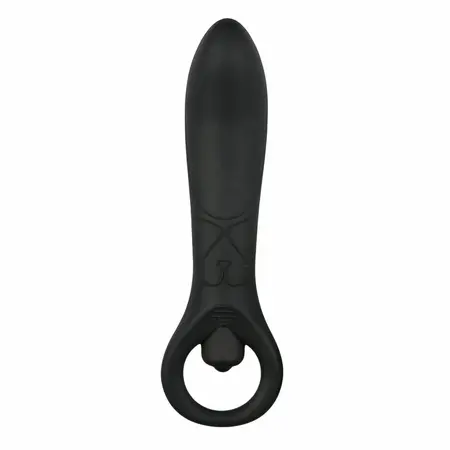 Pretty Love Analni Čep Silikonski Crni Vibracioni Masažer 12 cm